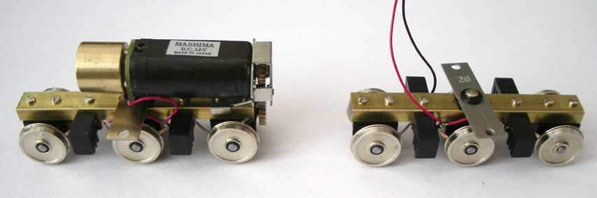 Mould King M 0022 Train Motor Railway Bogie Motor - Replacement Part, New (No Box)